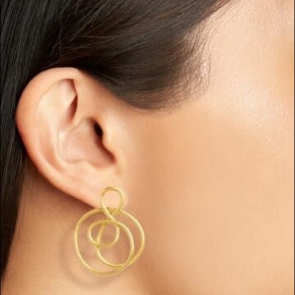Madewell Earrings Treble Twist Earrings - Picture 2 of 7